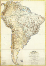 Columbia Prima or South America, in which has been Attempted to Delineate the Extent of our Knowledge ... Extracted Chiefly from ... Manuscript Maps of ... Pinto ... Rocha ... Ferreira ... Sobreviela ... by ... Louis Stanislas D'Arcy De La Rochette . . . 1807  