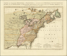 United States and Canada Map By Reiner & Joshua Ottens