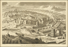 Jerusalem Map By Augustin Calmet