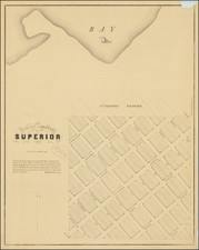 Wisconsin Map By Richard Relf / Holmes, Payte & Buechner