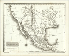 Texas, Plains, Southwest, Rocky Mountains and California Map By Aaron Arrowsmith