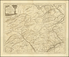 Pennsylvania Map By Universal Magazine