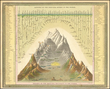 Curiosities Map By Thomas, Cowperthwait & Co.