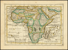 Africa Map By Antoine De Fer