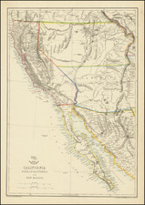 Southwest, Arizona, Colorado, Utah, Nevada, New Mexico, Rocky Mountains, Colorado, Utah, Baja California and California Map By Theodore Ettling / Weekly Dispatch