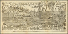 Eastern Canada and Quebec Map By Baron de Lahontan