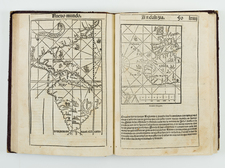 Florida, Southeast, North America, Caribbean, South America and America Map By Pedro de Medina