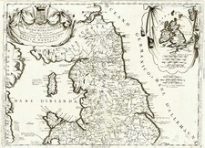 Europe and British Isles Map By Vincenzo Maria Coronelli