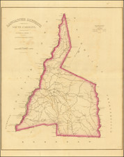 Lancaster District, South Carolina.  Surveyed by J. Boykin