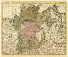 Norddeutschland Map By Gerard & Leonard Valk