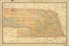 Nebraska Map By Rand McNally & Company