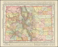 Colorado and Colorado Map By Rand McNally & Company