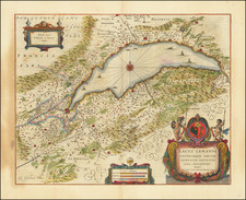 Switzerland Map By Willem Janszoon Blaeu