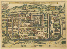 Jerusalem Map By Augustus Christian Fleischmann