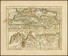 Egypt and North Africa Map By Antoine De Fer