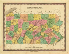 Pennsylvania Map By Anthony Finley