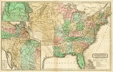 United States Map By William Woodbridge