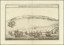 South Africa and East Africa Map By Matthaus Merian