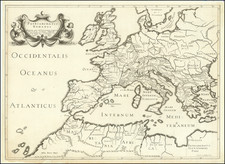 Europe Map By Melchior Tavernier