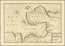 Central America Map By Pierre Mortier