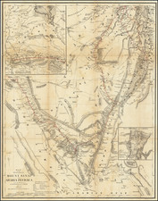 Holy Land Map By Edward Robinson / H. Kiepert