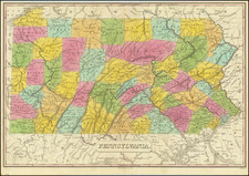 Pennsylvania Map By Anthony Finley