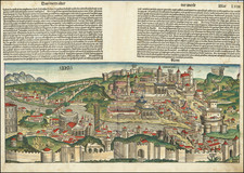 Rome Map By Hartmann Schedel