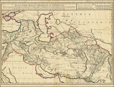 Persia & Iraq Map By Guillaume De L'Isle