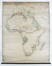 Africa Map By Samuel Arrowsmith