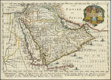 Middle East and Arabian Peninsula Map By Richard Blome