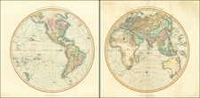 World Map By John Cary