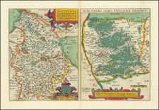 Norddeutschland Map By Abraham Ortelius