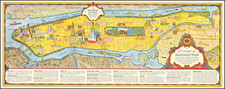 New York City Map By George Annand