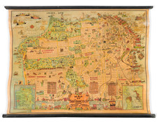 Pictorial Maps and San Francisco & Bay Area Map By Harrison Godwin