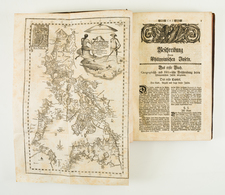 Philippines and Rare Books Map By Pedro Murillo Velarde  &  Peter Probst