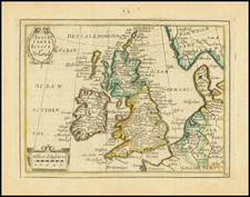 British Isles Map By Jean Picart / Antoine De Fer