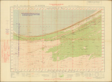 Egypt and World War II Map By Survey of Egypt