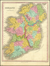 Ireland Map By Anthony Finley