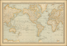 World Map By Rand McNally & Company