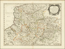 Gouvernement General De La Picardie, Artois, Boulenois, et Pays Reconquis  &c. . . . 1651 By Nicolas Sanson