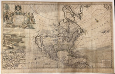 North America Map By George Grierson