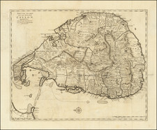 Sri Lanka Map By Francois Valentijn