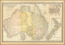 Australia and New Zealand Map By Rand McNally & Company