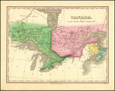 Map of Louisiana, Mississippi, and Alabama: Finley 1826