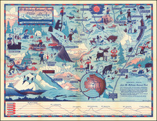 Alaska and Pictorial Maps Map By Harrison Lucas