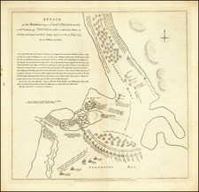 Maine and American Revolution Map By Paul de Rapin de Thoyras