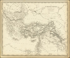 Turkey, Turkey & Asia Minor and Greece Map By SDUK