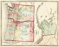 Alaska Map By H.H. Lloyd