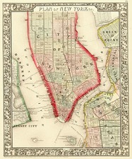  Map By Samuel Augustus Mitchell Jr.