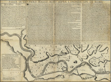 Northern Italy, Southern Italy and Rome Map By Giovanni Paolo Maggio / Philippe  Thomassin 